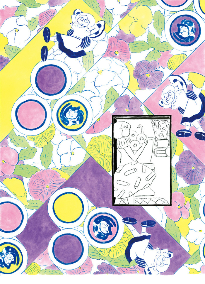 花と生活#10パンジーとトイレットペーパー