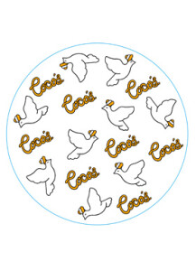 coco’s plate (birds)